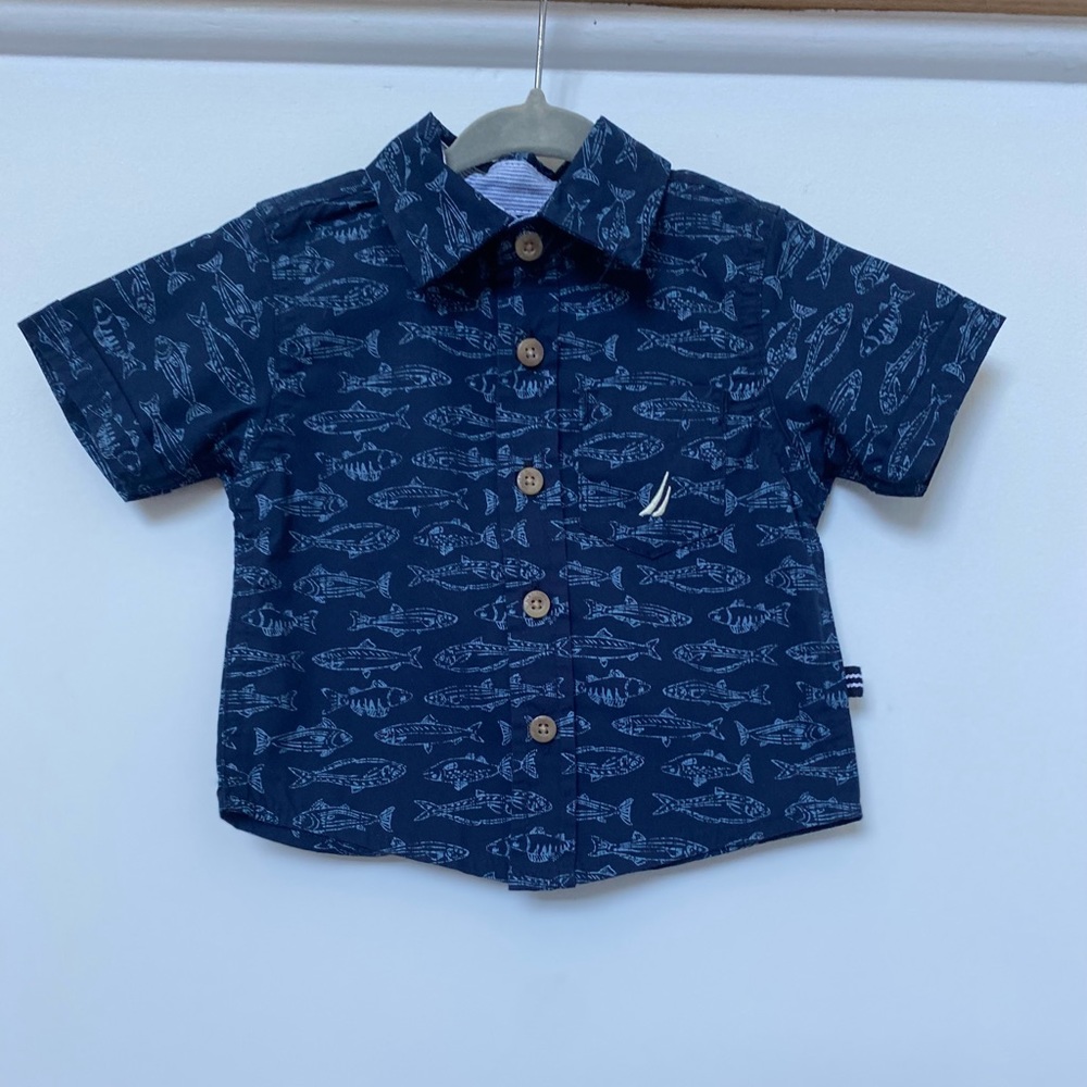 Náutica baby boy shirt